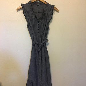 Forever 21 Ruffled Demin Dress SOLD!